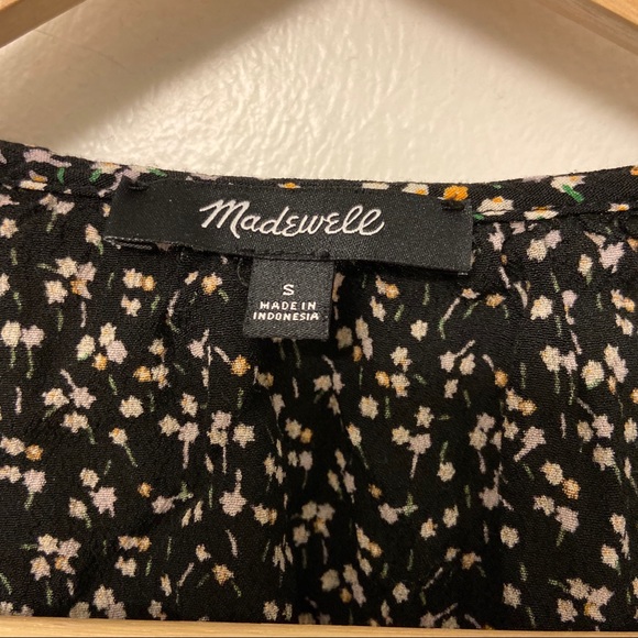 Madewell Courtyard Ruffle Hem Top - Picture 4 of 7